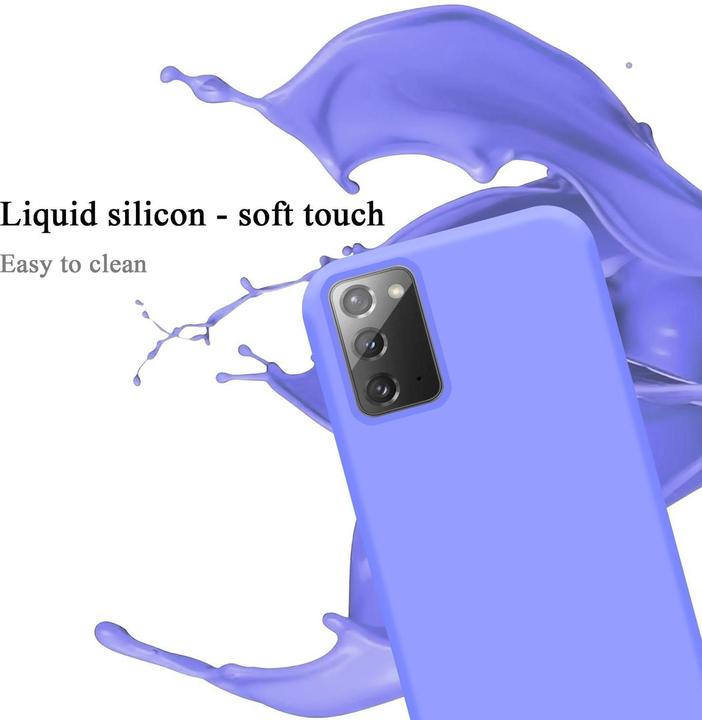 Image du produit Cadorabo TPU Liquid Silicone Case Cover (Samsung Galaxy Note 20)