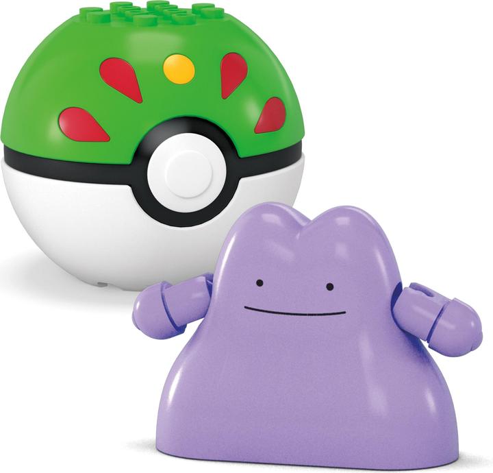 Actual product image MEGA Pokémon 2-piece Pokéball set - Pikachu and Ditto