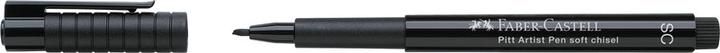 Produktbild Faber-Castell Tuschestifte Pitt Artist Pen Calligraphy 8 Farben (Blau, Silber, Pink, Schwarz, Braun, Grün, Weiss, Gelb, Rosa, 8 x)