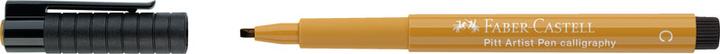 Produktbild Faber-Castell Tuschestifte Pitt Artist Pen Calligraphy 8 Farben (Blau, Silber, Pink, Schwarz, Braun, Grün, Weiss, Gelb, Rosa, 8 x)