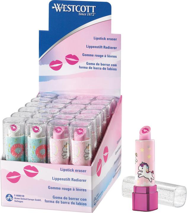 Actual product image Westcott Eraser lipstick