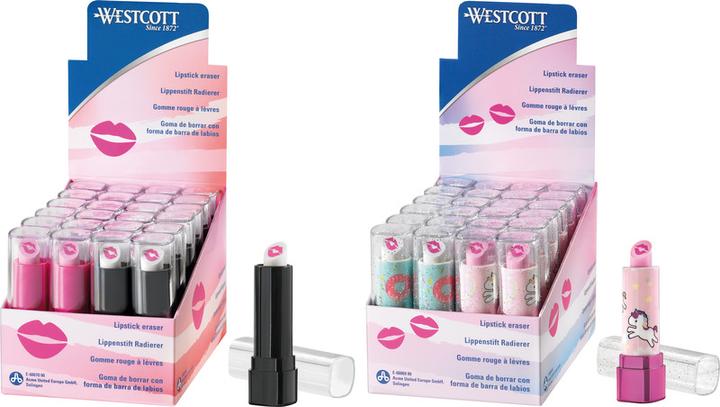 Actual product image Westcott Eraser lipstick