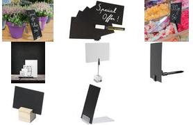 Actual product image Securit Chalkboard white A7 set of 20 pcs. (Blackboard, 7.5 x 10.5 cm)