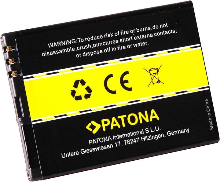 Produktbild Patona Battery (Akku, Nokia E5, Nokia E5-00, Nokia E7-00, Nokia N8-00, Nokia N97 mini, Nokia 808 Pure View, Nokia E7, Nokia N8)