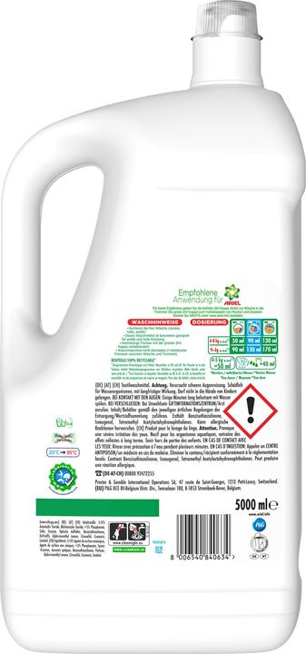 Immagine prodotto Ariel Universale+ (100 Cicli di lavaggio, Detergente liquido)