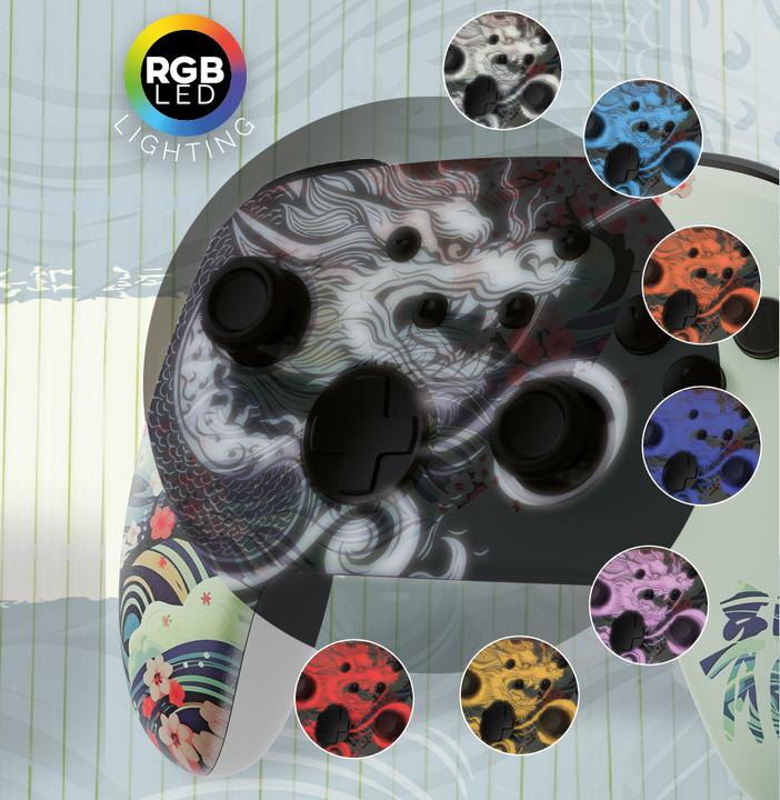 Actual product image Freaks and Geeks Manette Switch/PC Sans-fil RGB - Dragon's Soul (Switch, PC)