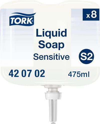 Productafbeelding Tork 420702, Huid, Vloeibare zeep, 475 ml, 489,3 g, 92 mm, 92 mm (Vloeibare zeep, 475 ml)