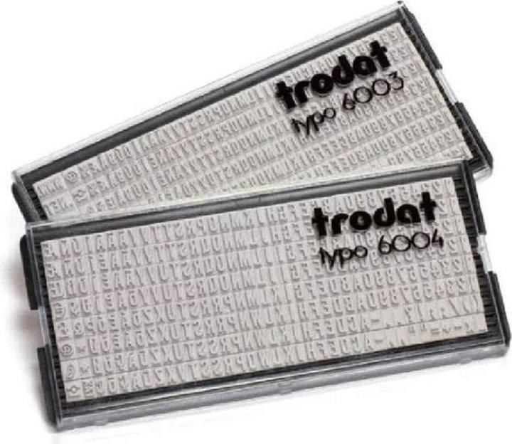 Produktbild Trodat Stempel zum Selbersetzen