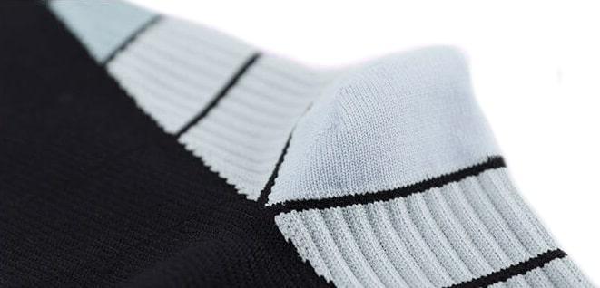 Actual product image JTI Knee-high compression socks for running and fitness - Grey L/XL (L/XL)
