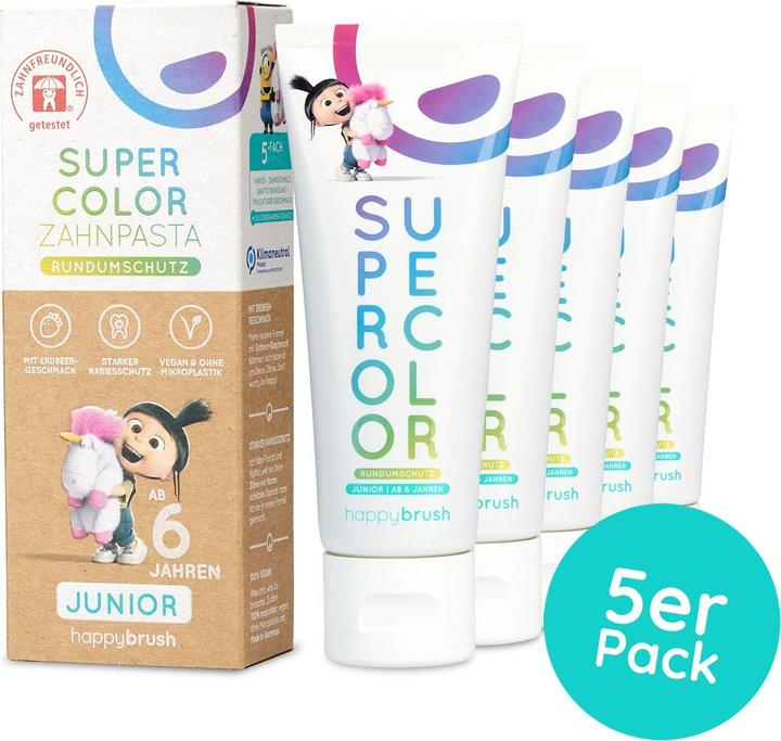 Actual product image happybrush Toothpaste SuperColor, 75 ml (75 ml)