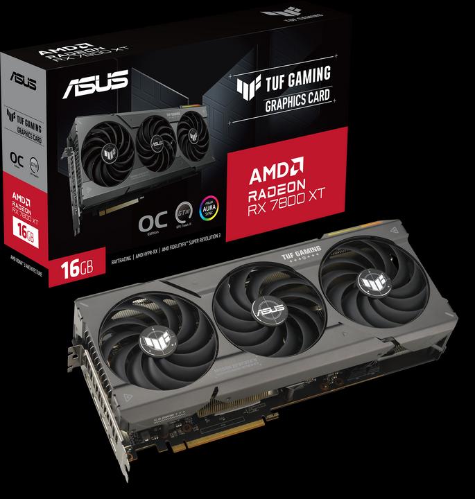 Immagine prodotto ASUS TUF Gaming Radeon RX 7800 XT OC Edition (16 GB)