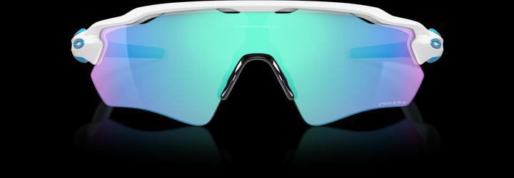 Actual product image Oakley Radar EV Path Prizm Sports Glasses (Polarised White, Prizm Sapphires)