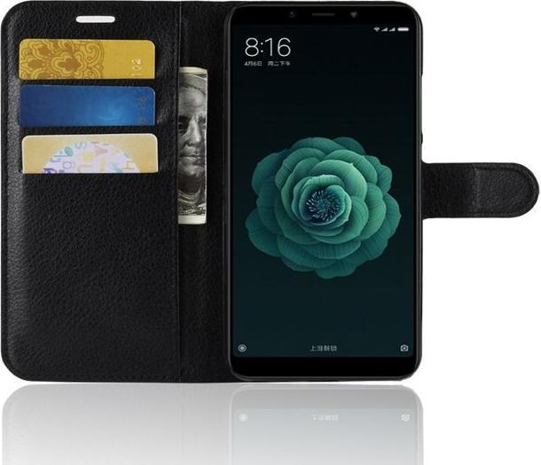 Immagine prodotto MU Classic Serie di copertine per libri in pelle Litchi (Xiaomi Mi A2 Lite?)