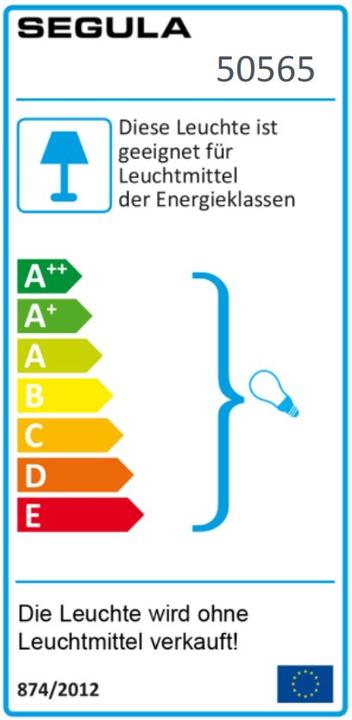 Energie-Label Segula Pendelleuchte LED E27 Pendelle (E27)