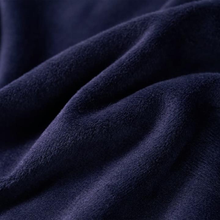 Immagine prodotto VidaXL Giacca con cappuccio per bambini blu navy 92,Materiale: 94 % poliestere (92)