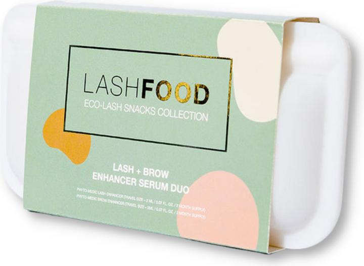 Actual product image Lashfood Lash + Brow Enhancer Serum Duo (2 ml)