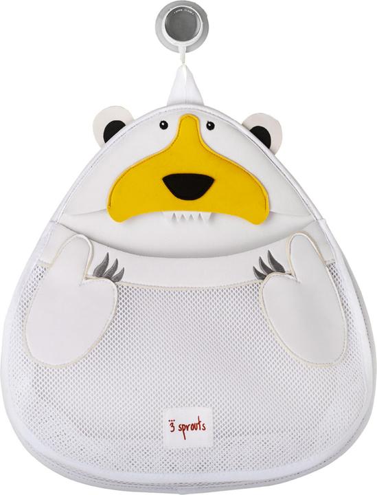 Image du produit 3 Sprouts Sac à suspendre pour les ustensiles de salle de bains avec un joli motif animalier.