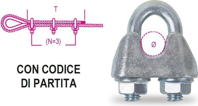 Actual product image BETA 080169619 8016U-K Stahldrahtklammer 19 Ø mm