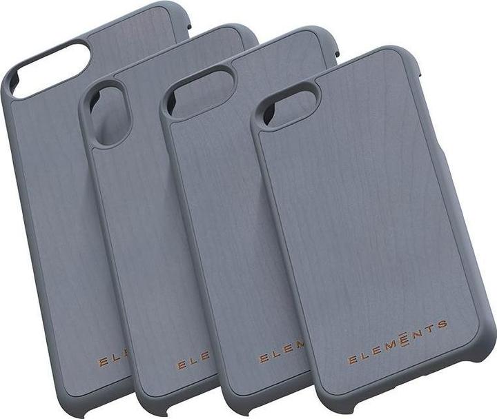 Actual product image Nordic Elements Original Gefion - Iphone Xr Case with Real Maple Wood (Medium Gray) (Apple iPhone XR)