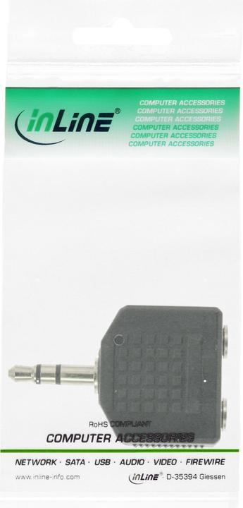 Immagine prodotto InLine adattatore audio (Interruttore audio)
