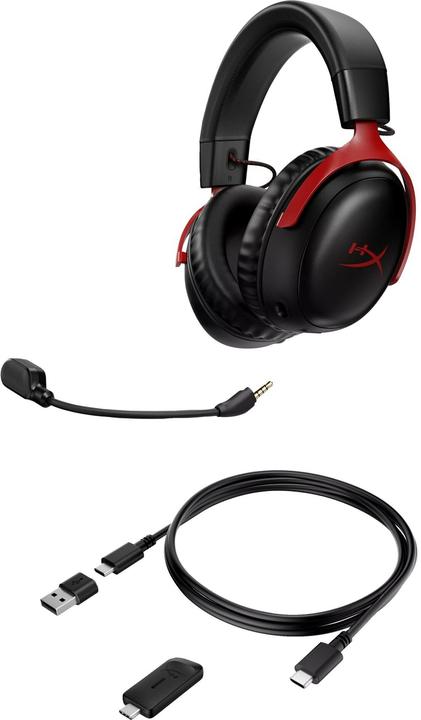 Actual product image HyperX Cloud III (Wireless, Cable)