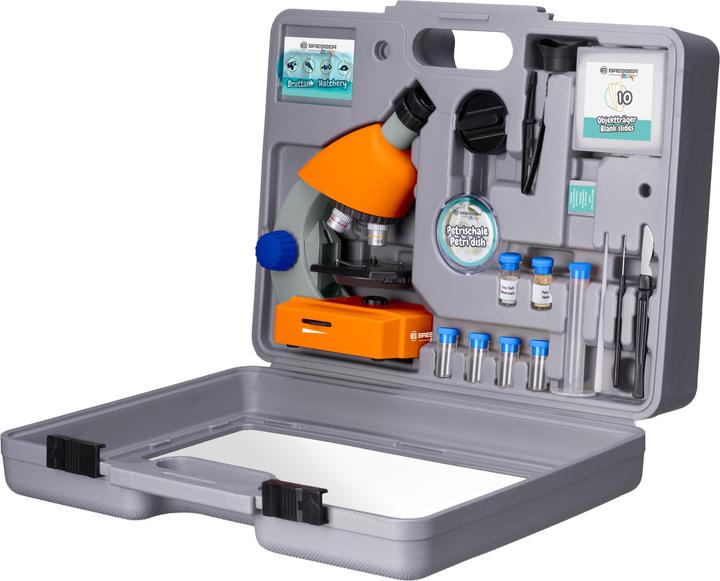 Actual product image Bresser Microscope in suitcase
