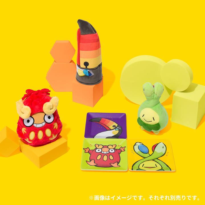 Actual product image Pokémon Darumaka Pouch Bag (3 cm)