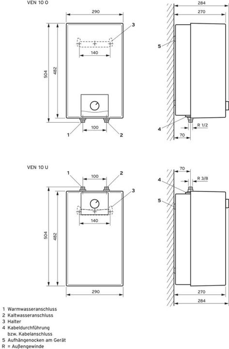 Produktbild Vaillant Warmwasserspeicher