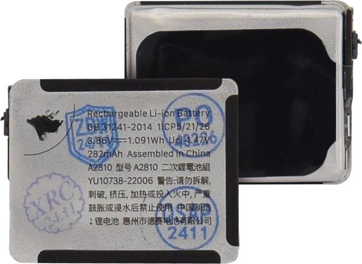 Produktbild OEM - Smartwatch Battery A2810 (19121) - Apple Watch 8 41mm - 282mAh - Black