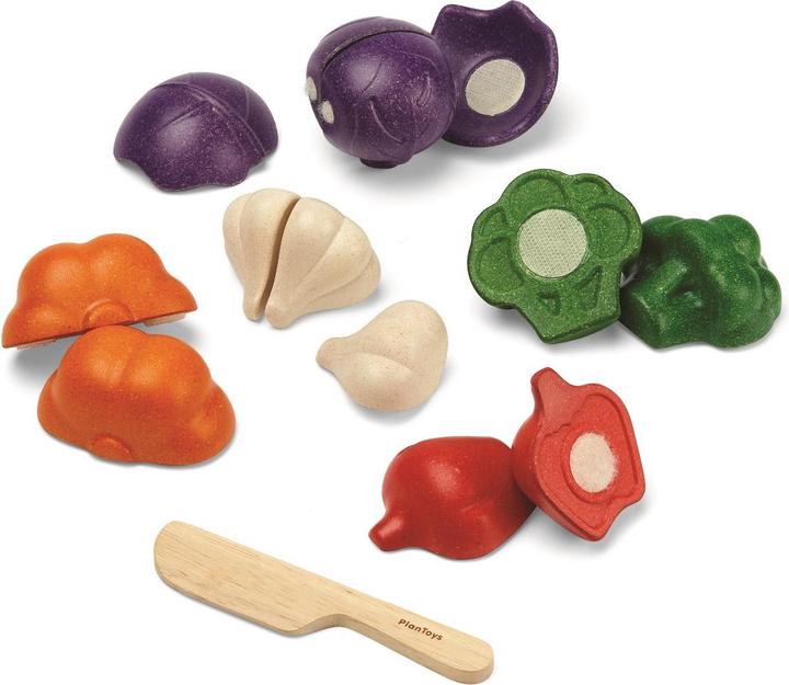 Produktbild Plantoys 5-farbiges Gemüseset