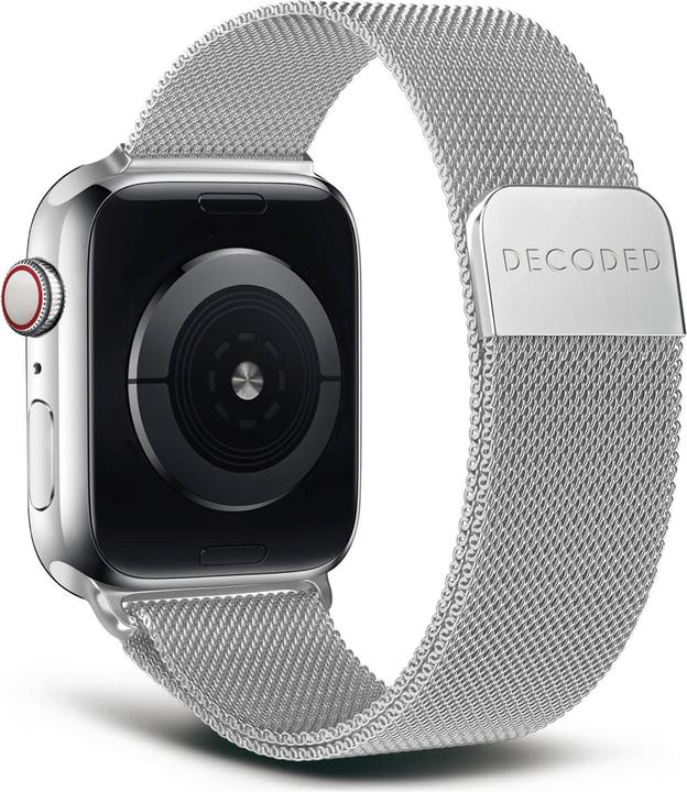 Produktbild Decoded Milanaise Traction Strap 42/44/45mm Titanium (44 mm, 45 mm, 49 mm, 46 mm, Edelstahl)