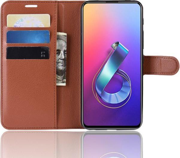 Produktbild MU Classic Litchi Leder Bookcover Series (Asus Zenfone 6)