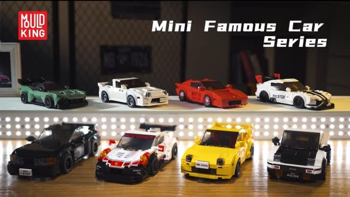Produktbild Mould King Delorean DMC-12 Zeitreise-Auto mit Displaybox