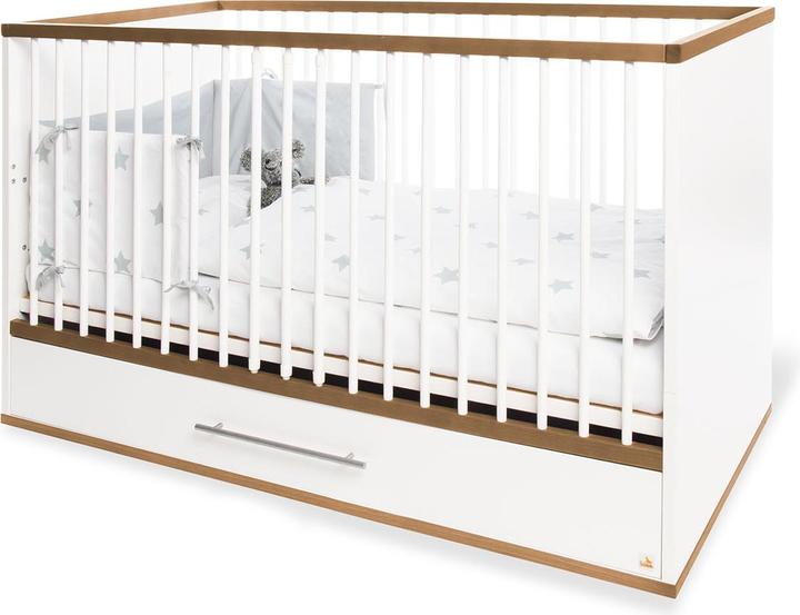 Actual product image Pinolino Tuula economy set (Baby cot, Changing unit)