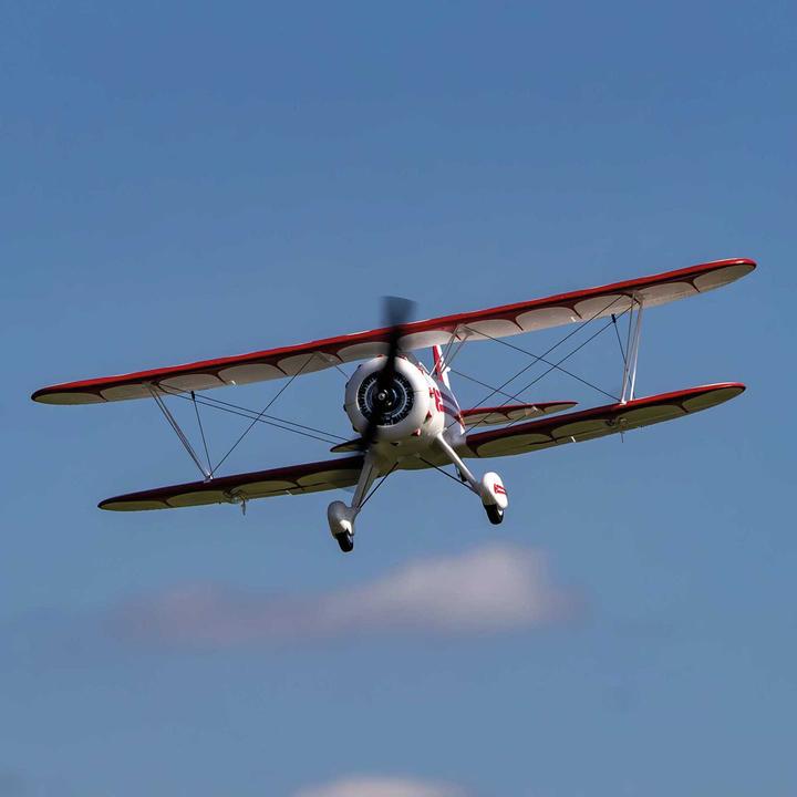 Image du produit E-Flite FLUGZEUG WACO White 550mm EP BNF UMX mit AS3X & SAFE Select (Multi moteur)