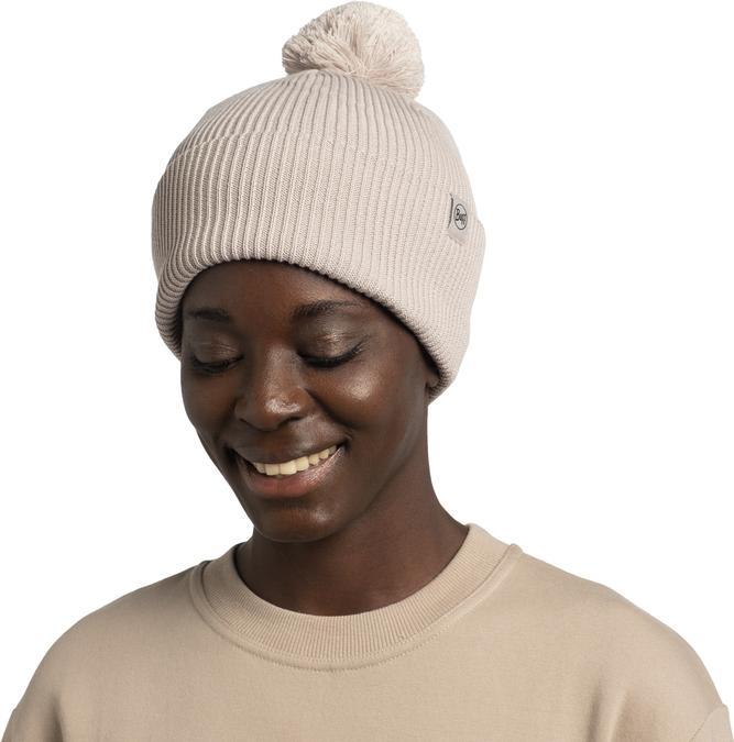 Actual product image Buff Knitted Hat Renvi Birch Gray