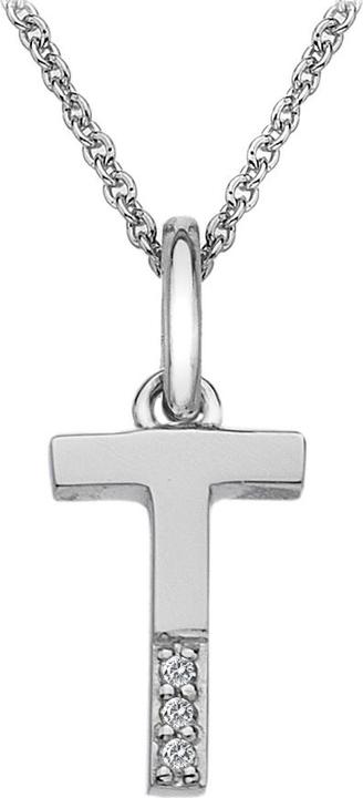 Immagine prodotto Hot Diamonds collana di diamanti lettera T (Argento 925, 40 - 45 cm)