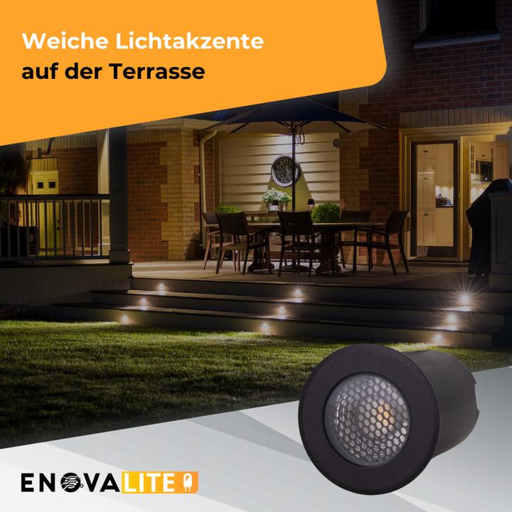 Immagine prodotto Enovalite Faretti da incasso a pavimento a LED (3600 lm, IP67)