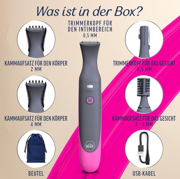 Produktbild Veet Expert Elektronischer All-in-One Trimmer
