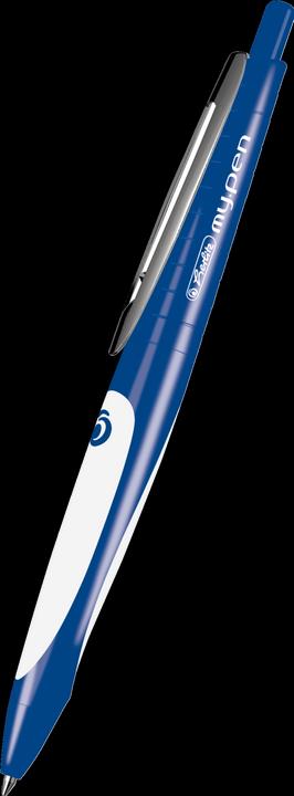 Actual product image Herlitz Biros my.pen /white (Blue/white, 1 x)