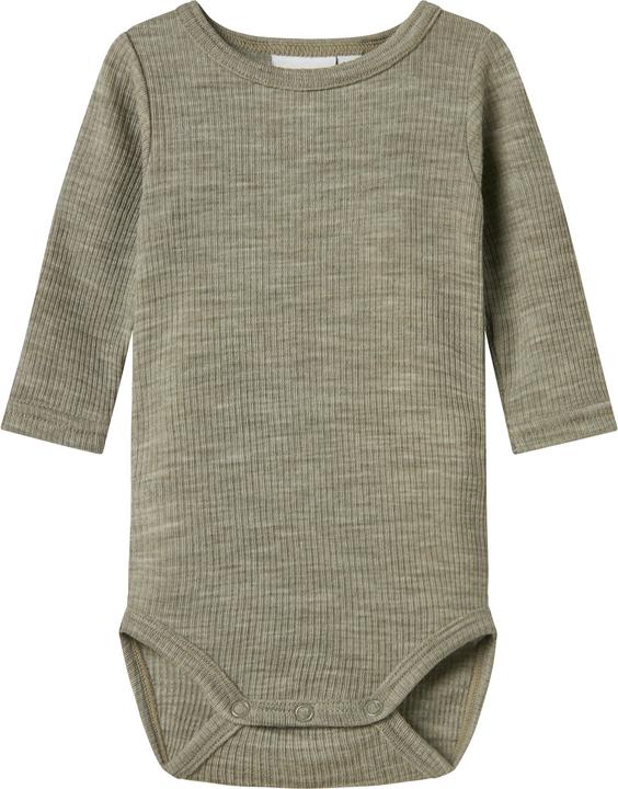 Name it Nbnwax Wool Rib Ls Body Noos