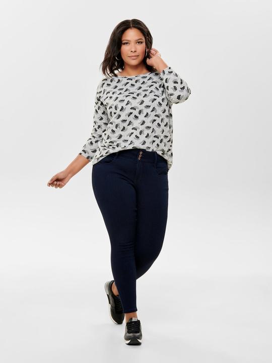 Image du produit Only Curvy Anna HW Jeans skinny fit à la cheville (32)