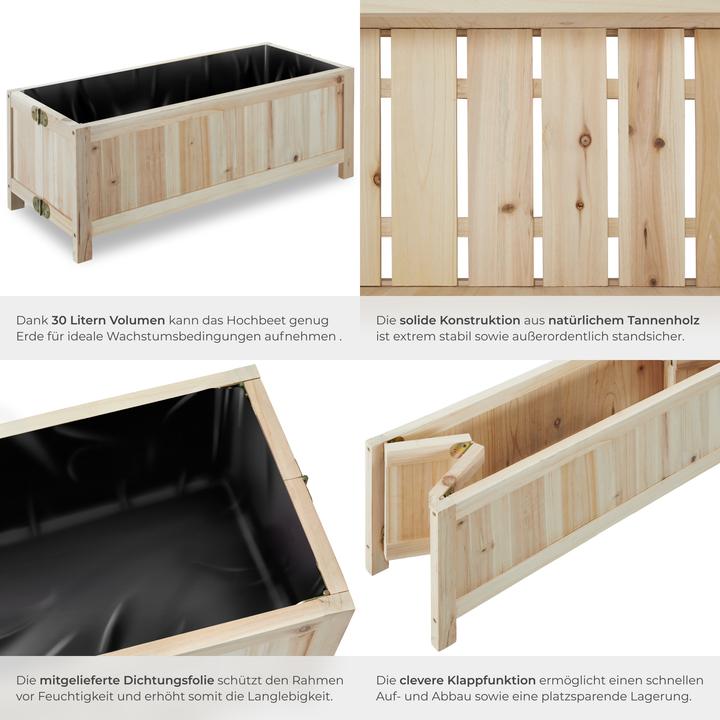 Actual product image tectake Blomster