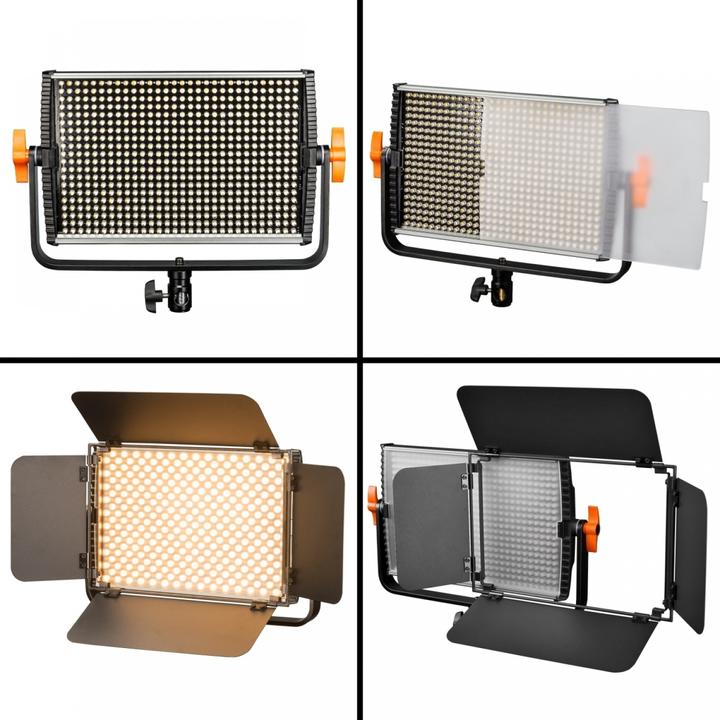 Actual product image Walimex Niova 600 Plus (Surface luminaire, Video light, Studio light)