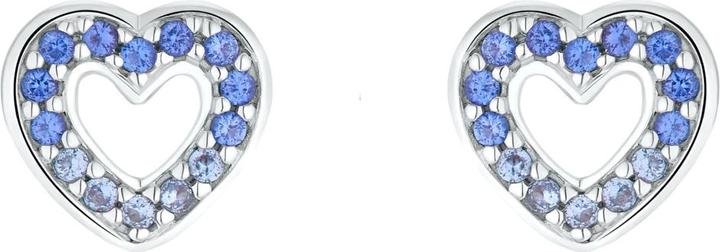 Immagine prodotto Prinzessin Lillifee Gioielli per orecchie da bambina, argento 925, zirconi (sintetici), cuore (Argento 925)