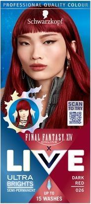 Immagine prodotto Schwarzkopf Live farba do włosów 026 Dark Red (026 Rosso scuro)