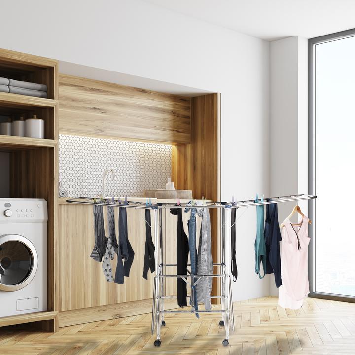 Produktbild Relaxdays Wäscheständer (1.11 m)