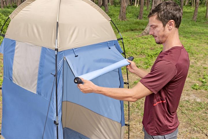 Actual product image Bestway Station Port shower tent 110 x 110 x 190 cm (beach tent, 2.40 kg, 1 person)