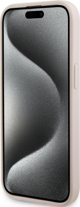 Image du produit Karl Lagerfeld KLHCP15SPQKPMP iPhone 15 6.1" różowy/pink hardcase Motif K matelassé (Apple iPhone 15, Apple iPhone 14, Apple iPhone 13)