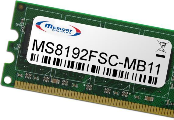 Image du produit Memorysolution Solution mémoire MS8192FSC-MB11 Module mémoire 8 Go (Fujitsu D3313-S2, 1 x 8GB)